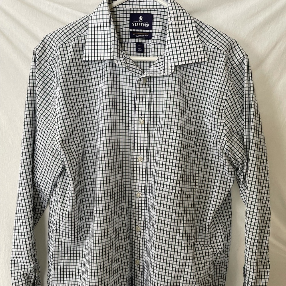 Stafford 16.5 34-35 long sleeve!